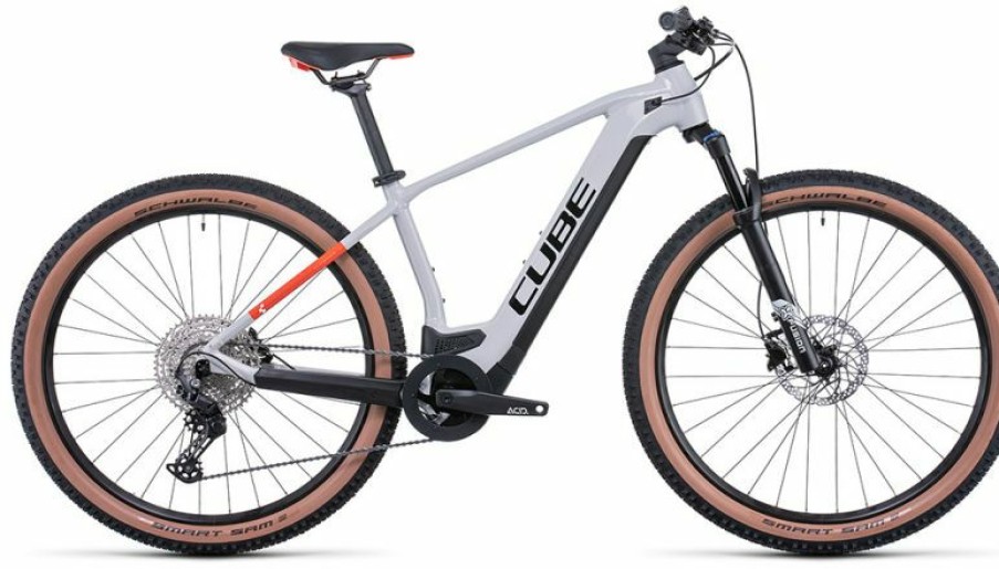 Cube E-Bike Cube Cube Reaction Hybrid Pro 625 Grey N Red Online