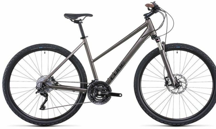 Cube Bike Cube Cube Nature Sl Lady Teak N Black Online