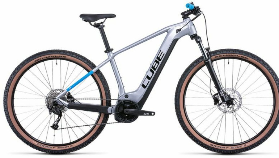 Cube E-Bike Cube Cube Reaction Hybrid Performance 625 Polarsilver N Blue Sale