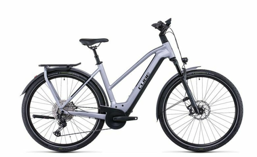 Cube E-Bike Cube Cube Kathmandu Hybrid Sl 750 Lady Polarsilver N Black Online