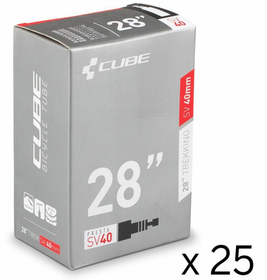 Bike Parts Cube Cube 28 Sv 40 Mm Trekking Tube (25 Workshop Pack) Outlet