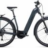 Cube E-Bike Cube Cube Touring Hybrid One 625 Easy Entry Grey N Blue Discount