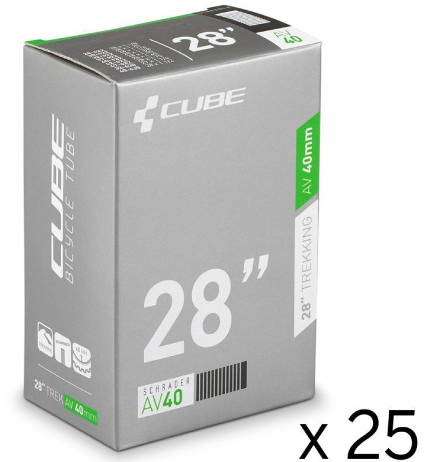 Bike Parts Cube Cube 28 Av 40 Mm Trekking Tube (25 Workshop Pack) Online